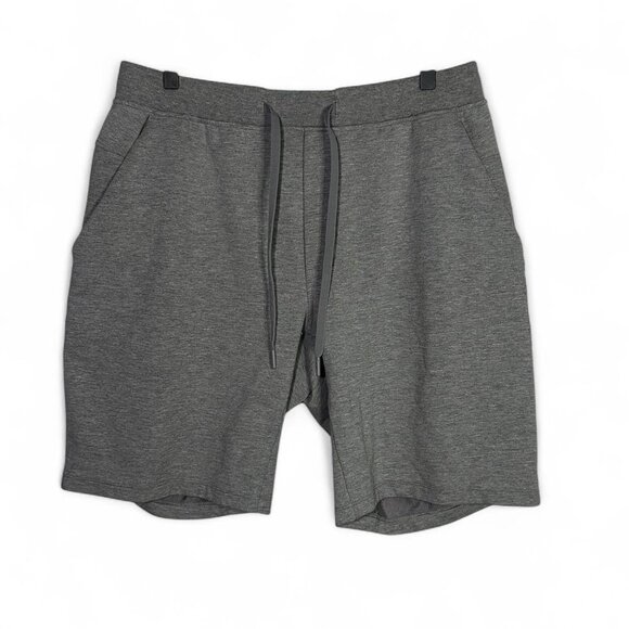 Lululemon City Sweat Short in Heathered Medium Grey - Picture 6 of 6